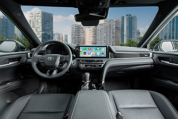 Thiết kế nội thất Camry 2025 rộng rãi hơn so với phiên bản tiền nhiệm